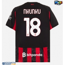 Moški Nogometni dresi AC Milan Christopher Nkunku #18 Domači 2025-26 Kratek Rokav